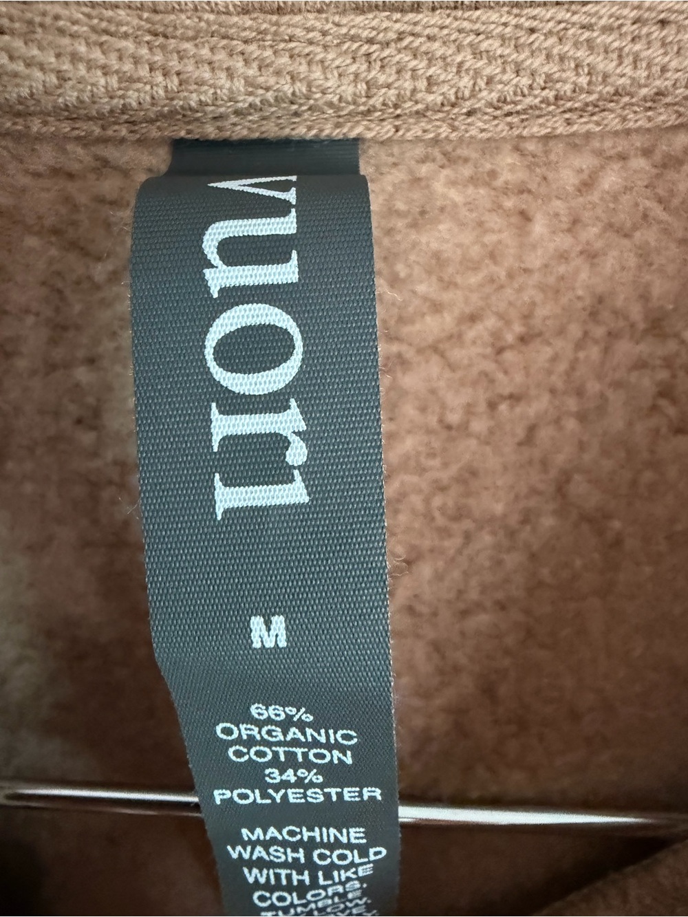 Vuori Restore OS Hoodie Goldenrod VW2002 Womens Medium NWT - Picture 6 of 7